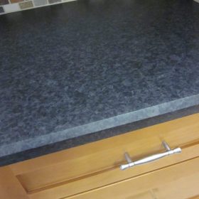 Beveled edge countertop profile