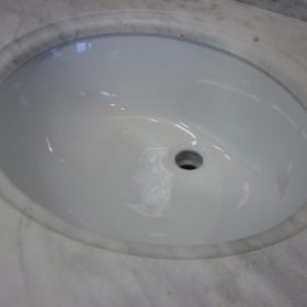 Ogee edge on sink bowl