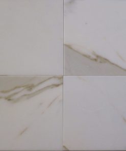 6x6 Calacatta Gold Polished Marble