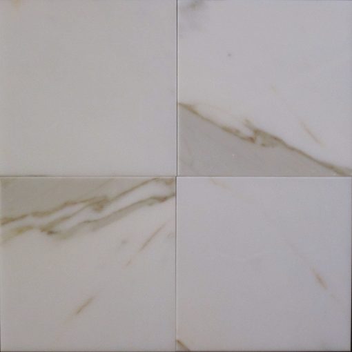 6x6 Calacatta Gold Polished Marble