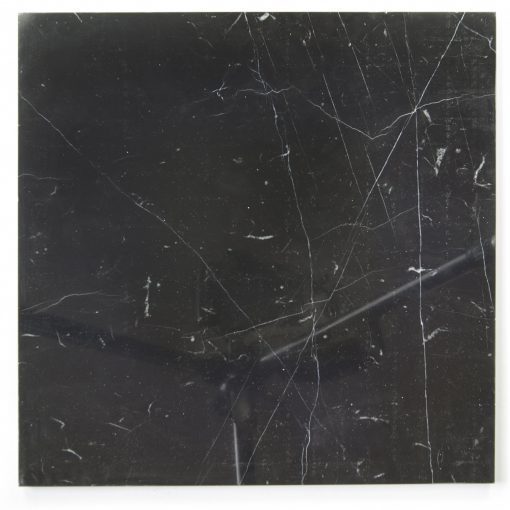 12x12 Negro Marquina Polished marble