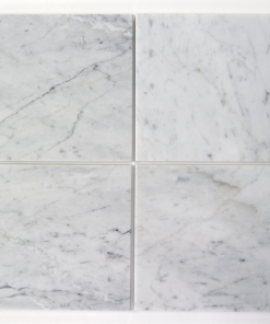 6x6 Carrara Gioia Polished Marble