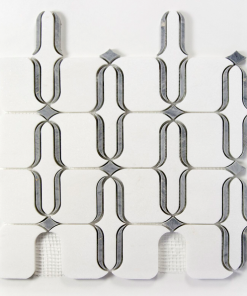 Loop Mosaic Thassos / Bardiglio