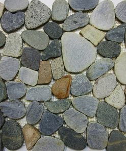 Sliced Pebble Multi-color