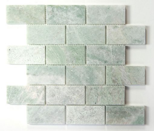 2x4 Ming Green polished marble
