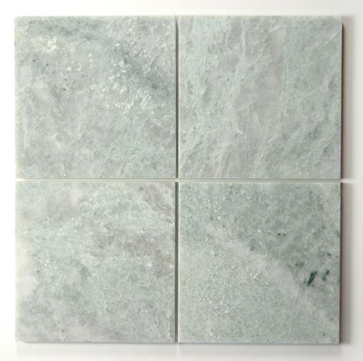 6x6 Ming Green polished marble