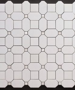 SQUARE & DOT Thassos / Thassos / Shell. Not Suitable For Wet Areas