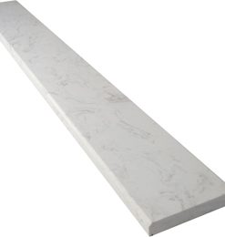 4x36 Super Statuary quartz saddle