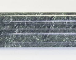 2x12 Verde Decalio polished marble Chair Rail Frame