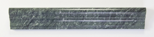 2x12 Verde Decalio polished marble Chair Rail Frame