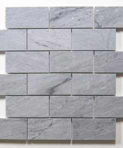 2x4 Bardiglio polished marble