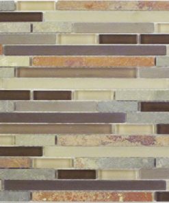 1/2"x random Stix in beige, brown and multi stone