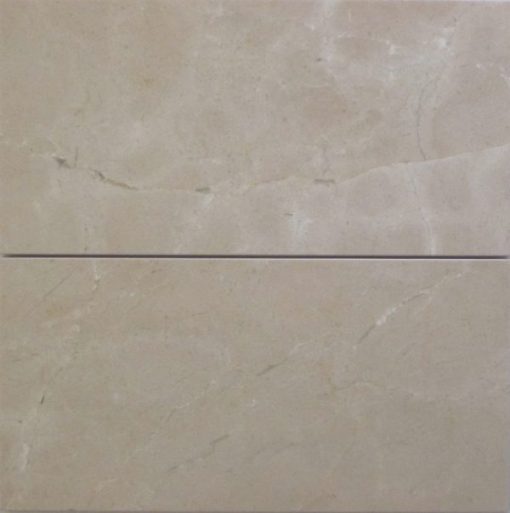 6x12 Crema Marfil honed marble