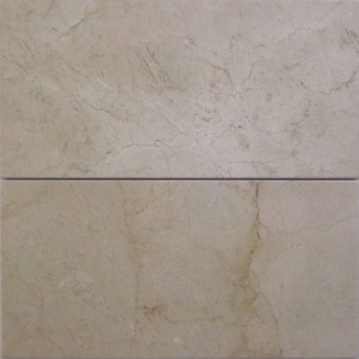 6x12 Crema Marfil polished marble