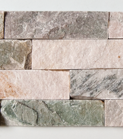 6x24 Golden Sand Quartz Slate Splitface Ledger