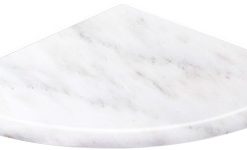 8x8 Oriental White marble shelf