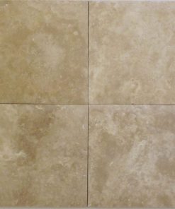 6x6 Durango Cushion Honed Travertine