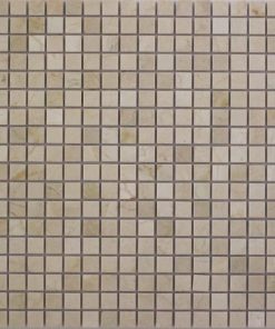 crema marfil polished marble 5/8x5/8