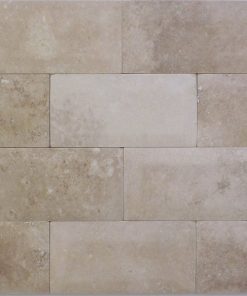 3x6 Durango Cushion Honed travertine