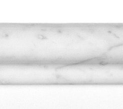 2x12 Carrara Gioia Polished Chair Rail Ogee