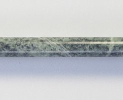 1/2x12 Verde Decalio Polished Marble Pencil