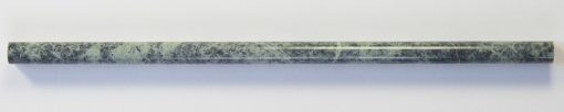 1/2x12 Verde Decalio Polished Marble Pencil