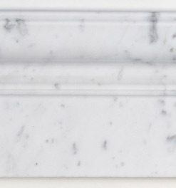 5x12 Carrara Gioia Polished Marble Base