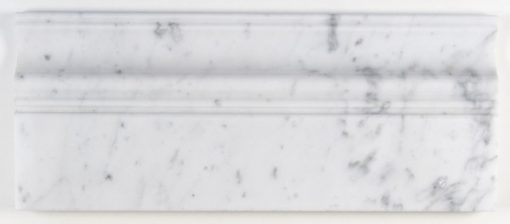 5x12 Carrara Gioia Polished Marble Base