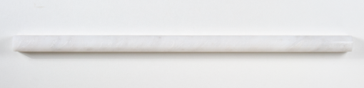 1/2x12 Silver Cloud Polished Marble Pencil