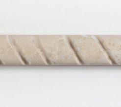 1x12 Durango Travertine Honed Rope Ginebra