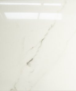 12x12 Veneto White Polished Marble look