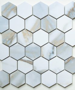 2" Hex Tropical Breeze polished