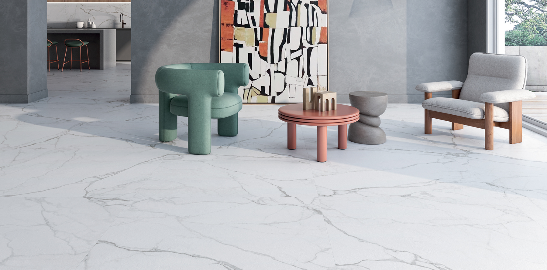 Artemisa Statuary marble-look