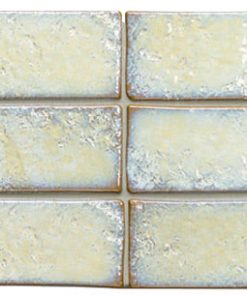 2 1/2" x 10" SOUK Mint extruded sculpted porcelain tile