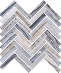 Prestige Recycled Glass Palissandro Herringbone