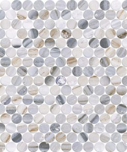 Prestige Recycled Glass Palissandro Penny Round