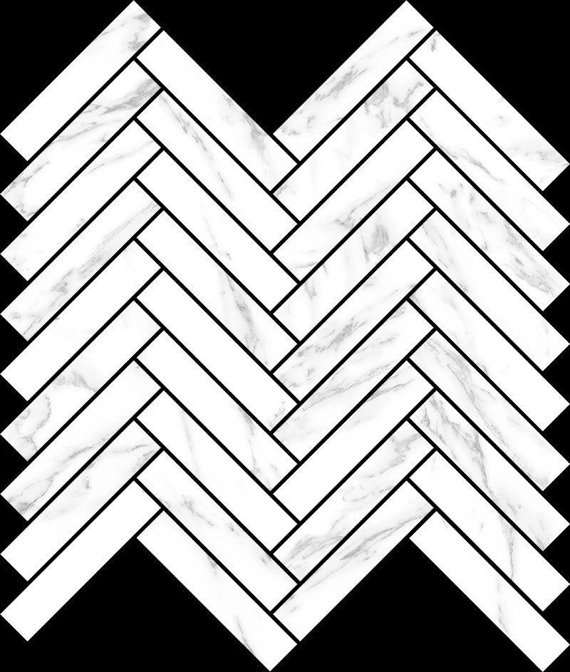 Prestige Carrara Herringbone